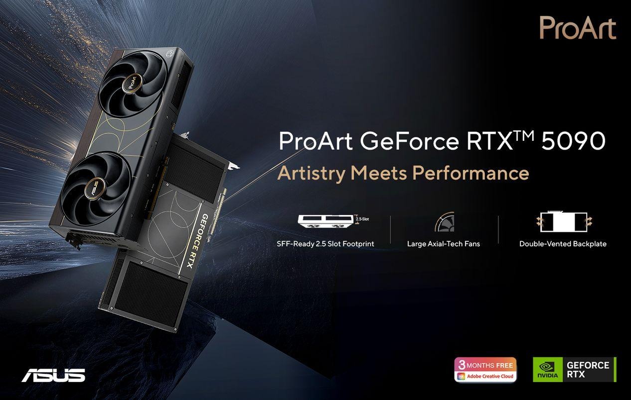 Card đồ họa ASUS ProArt GeForce RTX 5090 32GB